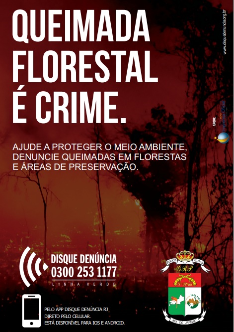 Linha Verde lança campanha contra queimadas florestais em Petrópolis